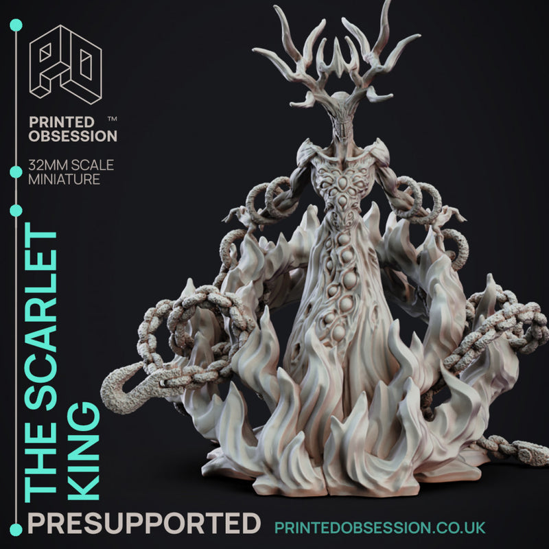 The Scarlet King - SCP "The D&D Incursion" - PRESUPPORTED - 32mm Scale