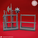 Weapons - Tabletop Props (Pre-Supported)