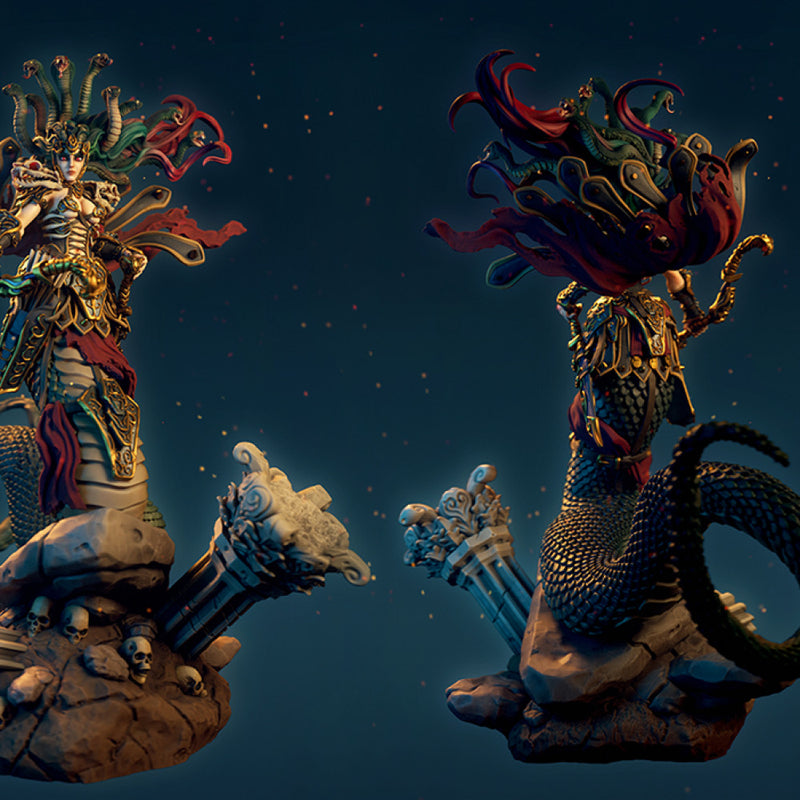 Scerastya The Great Gorgon - STL only - Only-Games