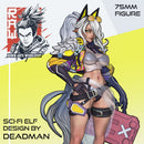 Deadman's Sci-Fi Elf Girl - STL only - Only-Games