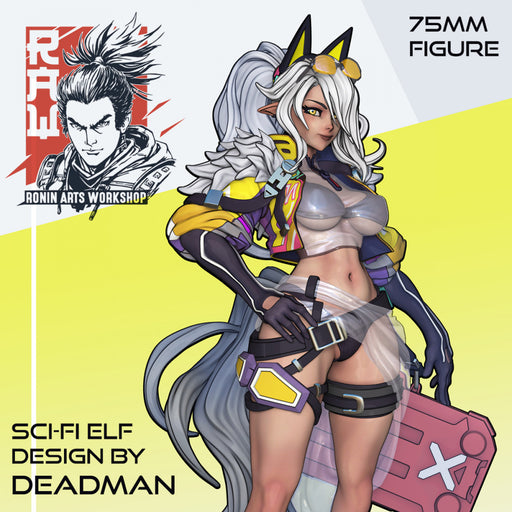 Deadman's Sci-Fi Elf Girl - STL only - Only-Games