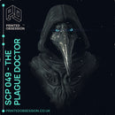 SCP-049 - The plague Doctor - Fan Art Bust - 10cm