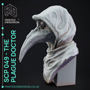 SCP-049 - The plague Doctor - Fan Art Bust - 10cm