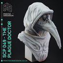 SCP-049 - The plague Doctor - Fan Art Bust - 10cm