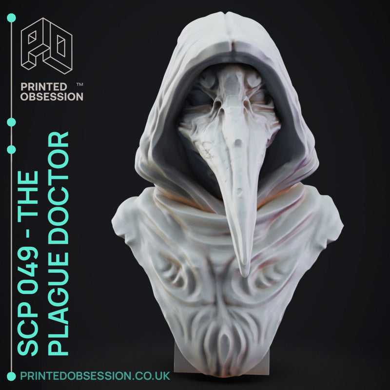 SCP-049 - The plague Doctor - Fan Art Bust - 10cm - Only-Games