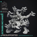 Scrabbling Hands - Ghast Busters - Undead abomination - PRESUPPORTED - Illustrated and Stats - 32mm scale