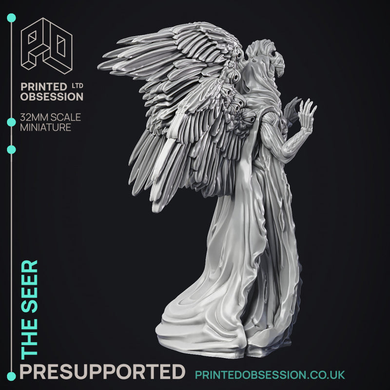 The Seer - PRESUPPORTED - Heaven hath no fury - 32 mm scale