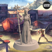 Selene “The Night’s Mistress” - 3D printable miniature – STL file - Only-Games