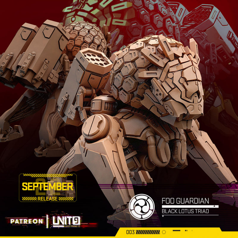 Cyberpunk - Foo Guardian - Black Lotus Triad - Only-Games