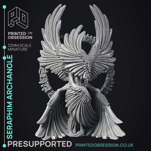 Seraphim - Archangel - PRESUPPROTED - 32 mm scale - Only-Games