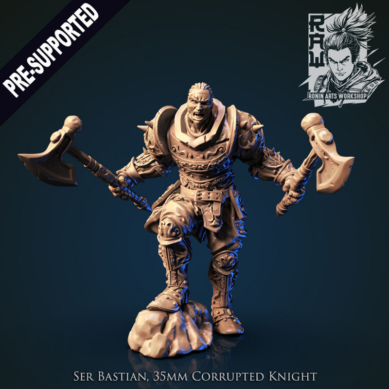 Ser Bastian - Corrupted Knight - STL only - Only-Games