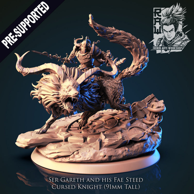 Ser Gareth - Cursed Knight - STL only - Only-Games
