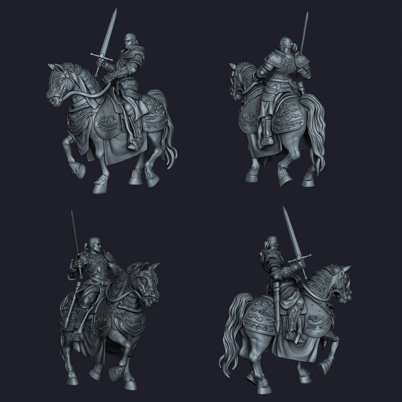 Ser Humfrey - Corrupted Knight (35mm pre-supported) - STL only - Only-Games