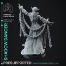 Shadow Dancer - Drow Elf - PRESUPPORTED - 32mm scale