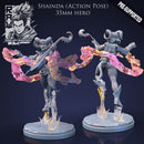 Shainda The Bard - Idle and Action Pose - STL only - Only-Games