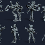 Shainda The Bard - Idle and Action Pose - STL only - Only-Games