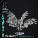 Shield Archon - RP Item & Summon -  PRESUPPORTED - Illustrated and Stats - 32mm scale