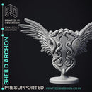 Shield Archon - Celestial Creature - PRESUPPORTED - Heaven Hath No Fury - 32 mm scale