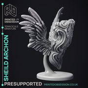 Shield Archon - Celestial Creature - PRESUPPORTED - Heaven Hath No Fury - 32 mm scale - Only-Games