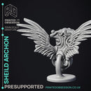 Shield Archon - Celestial Creature - PRESUPPORTED - Heaven Hath No Fury - 32 mm scale