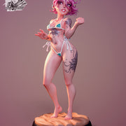 Shirley Pin Up 75mm Pre-Supported - STL only - Only-Games