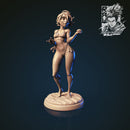 Shirley Pin Up 75mm Pre-Supported - STL only - Only-Games