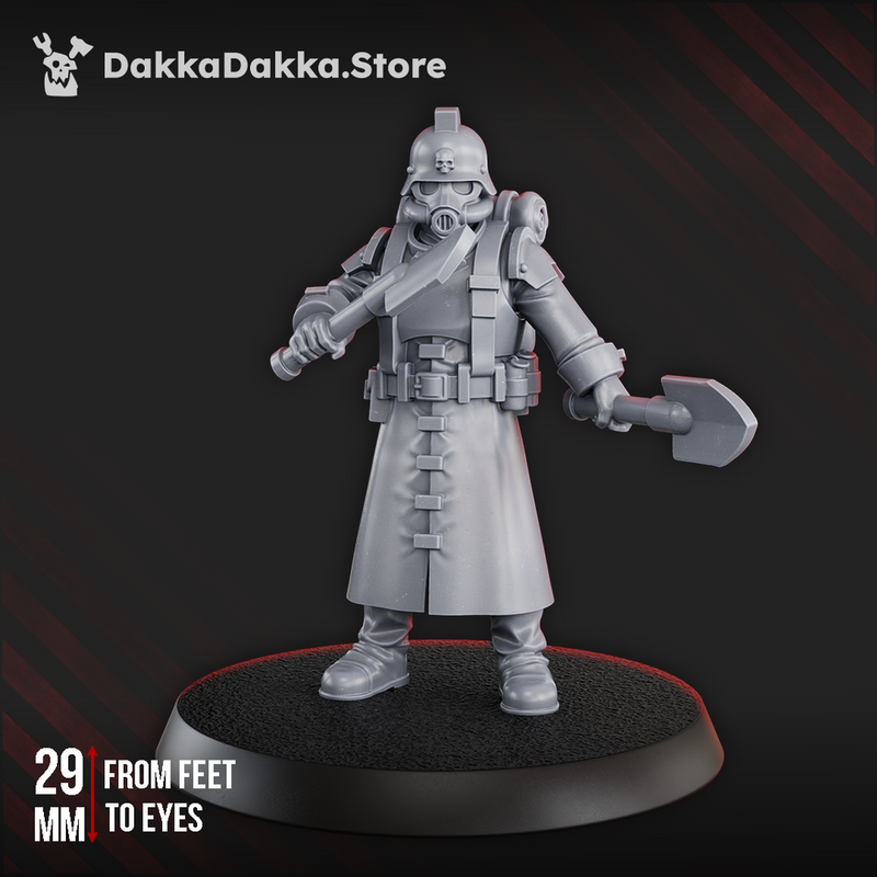 3rd Death Division Dual Shovel Warrior - Only-Games