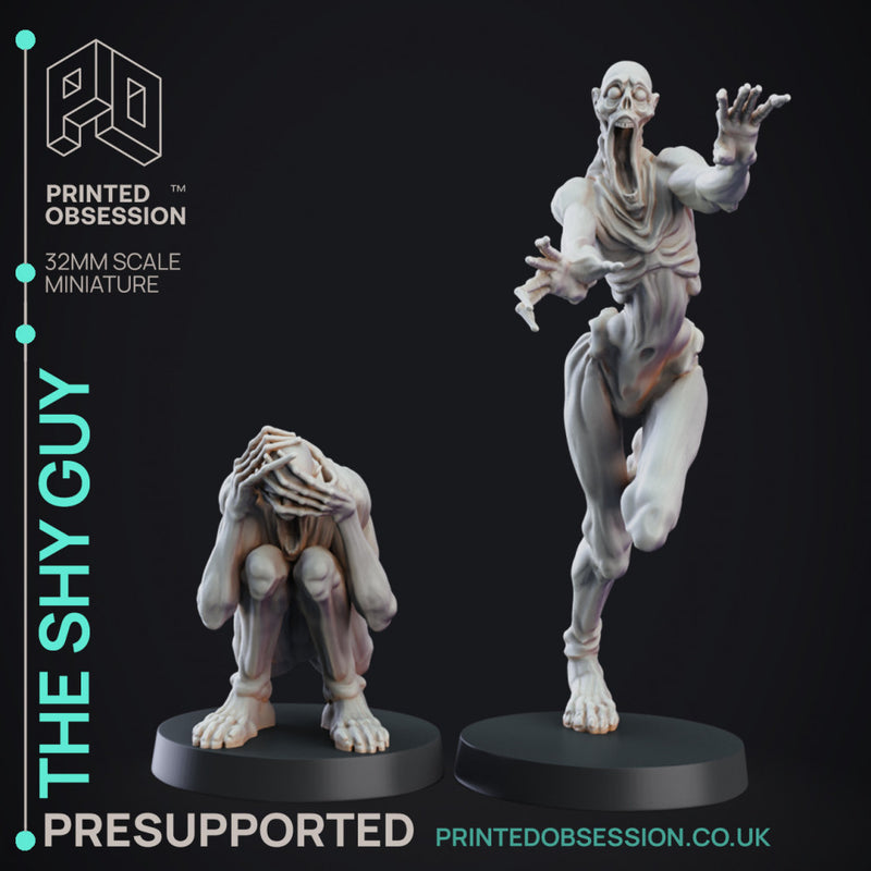 Shy Guy - Cryptid - PRESUPPORTED - SCP 096 - 32mm scale