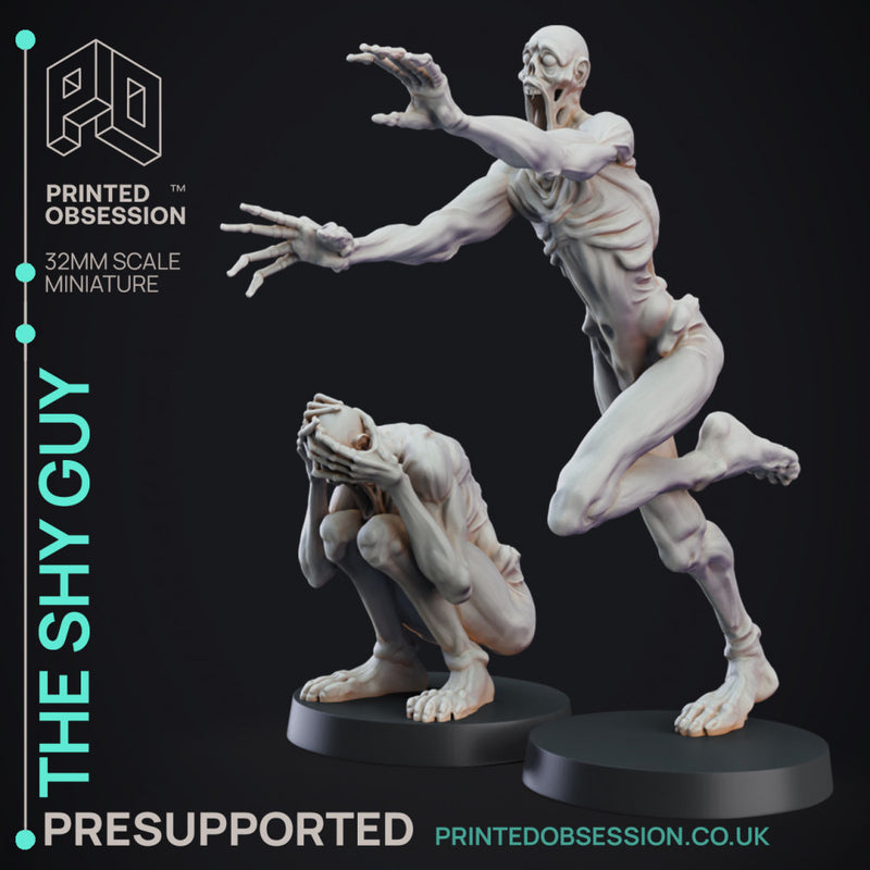 Shy Guy - Cryptid - PRESUPPORTED - SCP 096 - 32mm scale