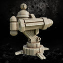 Cosmic Sentinel Turret - Sci-Fi Defense Emplacement STL for Wargaming