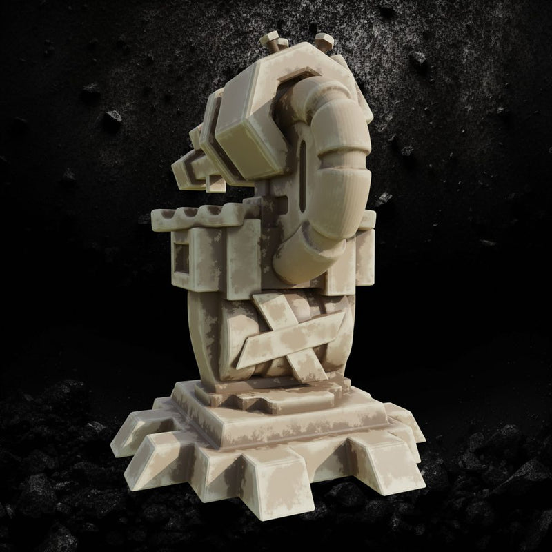 Quantum Star Bastion - Sci-Fi Forward Base STL for Wargaming