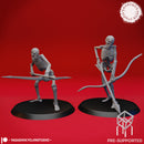 Undead Skeleton Archers - Tabletop Miniature (Pre-Supported)