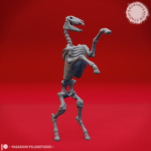 Undead Skeleton Horse - Tabletop Miniature - Only-Games