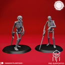 Undead Skeleton Swordsmen - Tabletop Miniature (Pre-Supported)