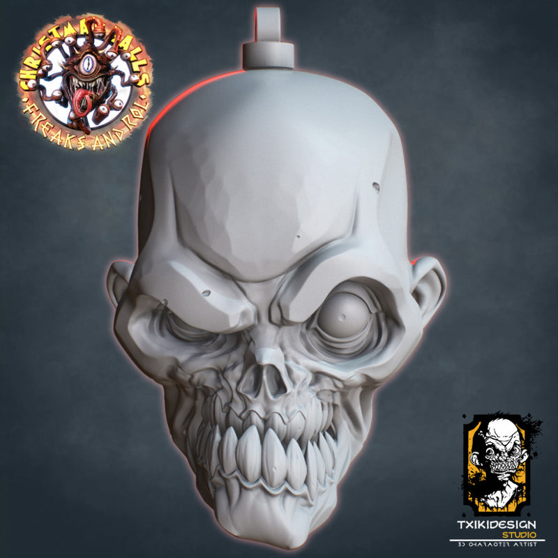 Skull Christmas Balls Freak&Rol - Only-Games