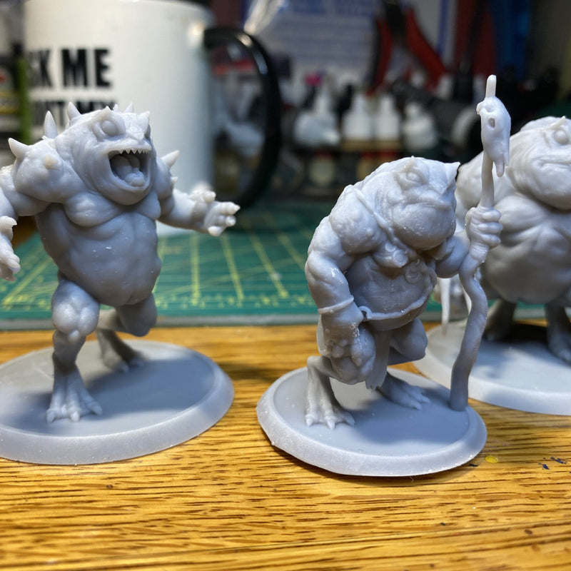 Slaad (Death)  - Tabletop Miniature (Pre-Supported)