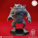 Slaad (Red)  - Tabletop Miniature (Pre-Supported)
