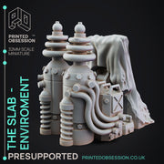 The Slab - Frankensteins lab - Enviroment/ Scatter Terain - PRESUPPORTED - 32mm scale - Only-Games