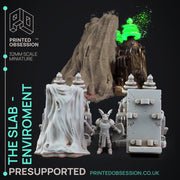 The Slab - Frankensteins lab - Enviroment/ Scatter Terain - PRESUPPORTED - 32mm scale - Only-Games