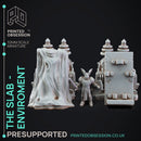 The Slab - Frankensteins lab - Enviroment/ Scatter Terain - PRESUPPORTED - 32mm scale