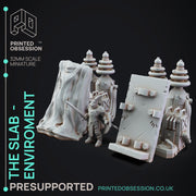 The Slab - Frankensteins lab - Enviroment/ Scatter Terain - PRESUPPORTED - 32mm scale - Only-Games