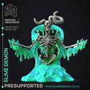 The Reanimated - Slime Demon Boss -  PRESUPPORTED - Illustrated and Stats - 32mm scale