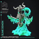 The Reanimated - Slime Demon Boss -  PRESUPPORTED - Illustrated and Stats - 32mm scale