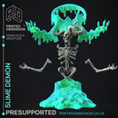 The Reanimated - Slime Demon Boss -  PRESUPPORTED - Illustrated and Stats - 32mm scale