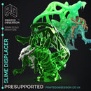 Slime Displacer Beast - Slime Monster -  PRESUPPORTED - Illustrated and Stats - 32mm scale