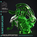 Slime Displacer Beast - Slime Monster -  PRESUPPORTED - Illustrated and Stats - 32mm scale