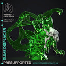 Slime Displacer Beast - Slime Monster -  PRESUPPORTED - Illustrated and Stats - 32mm scale