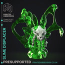 Slime Displacer Beast - Slime Monster -  PRESUPPORTED - Illustrated and Stats - 32mm scale
