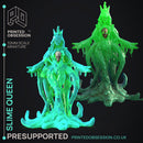 Slime Queen - Slime Boss - PRESUPPORTED - Illustrated and Stats - 32mm scale