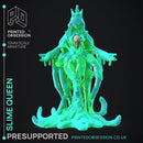 Slime Queen - Slime Boss - PRESUPPORTED - Illustrated and Stats - 32mm scale